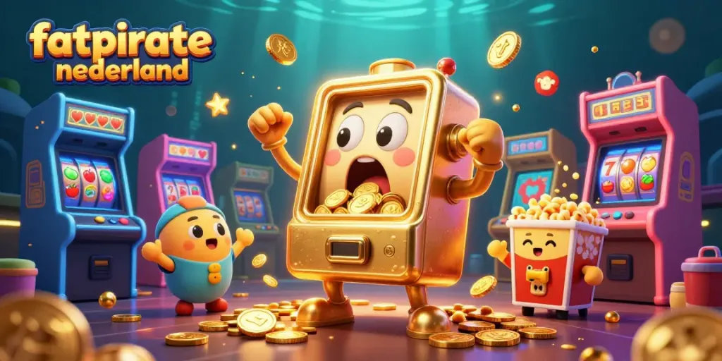 Win exciting jackpots in an illustrated scene celebrating fatpirate nederland's thrilling gameplay.