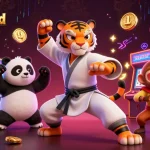Experience the thrill of winnerisland casino with vivid characters and colorful slot elements in a dynamic scene.